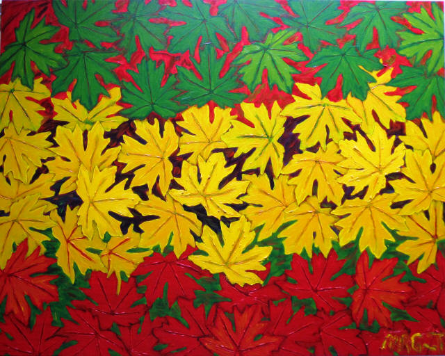 Big Leaf Maple, Enterprise Gallery, Original Artwork by Nicholas R. Guest